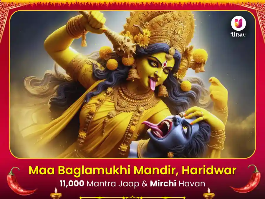 Mangalvar Vishesh Baglamukhi 11000 Mool Mantra Jaap & Mirchi Havan Utsav Kriya